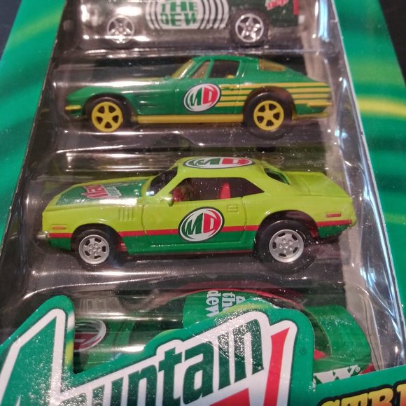 2001 Racing Champions Street Wheels 5-Pack of Mountain Dew Cars New. - Picture 4 of 13